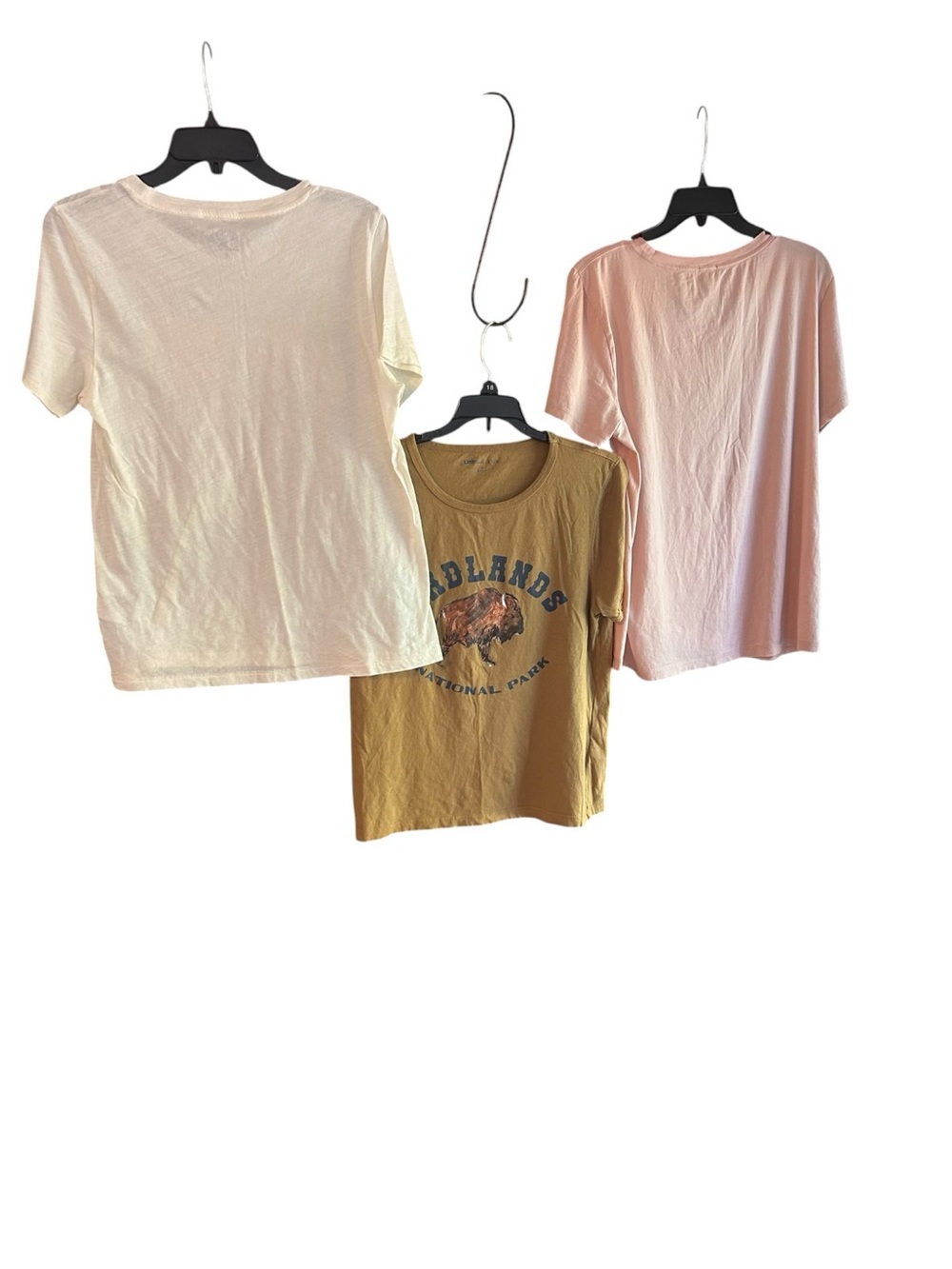 J. Crew cotton graphic tee bundle two size M, one size L (3 total) - Picture 2 of 12